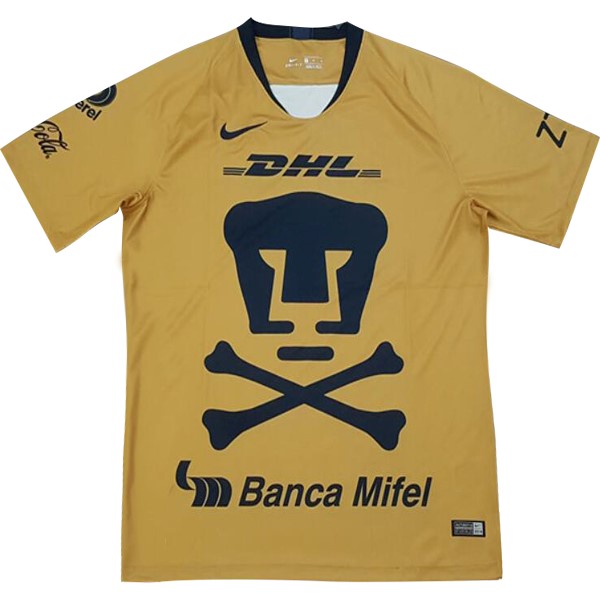 Edición Conmemorativa Unam Pumas 2018-19 Gelb Fussballtrikots Günstig